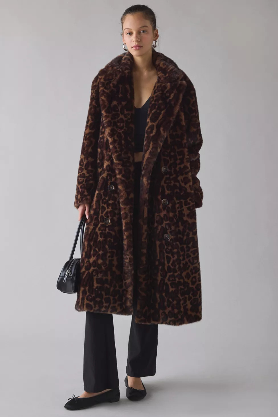 UO Scottie Oversized Long Faux Fur Coat | Urban Outfitters (US and RoW)