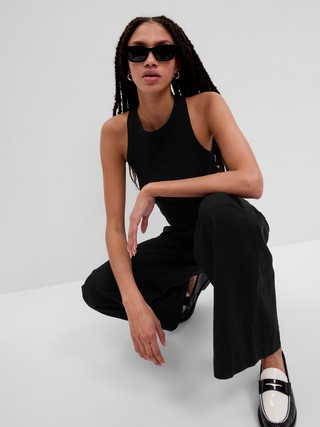 Rib Halter Tank Top | Gap (CA)