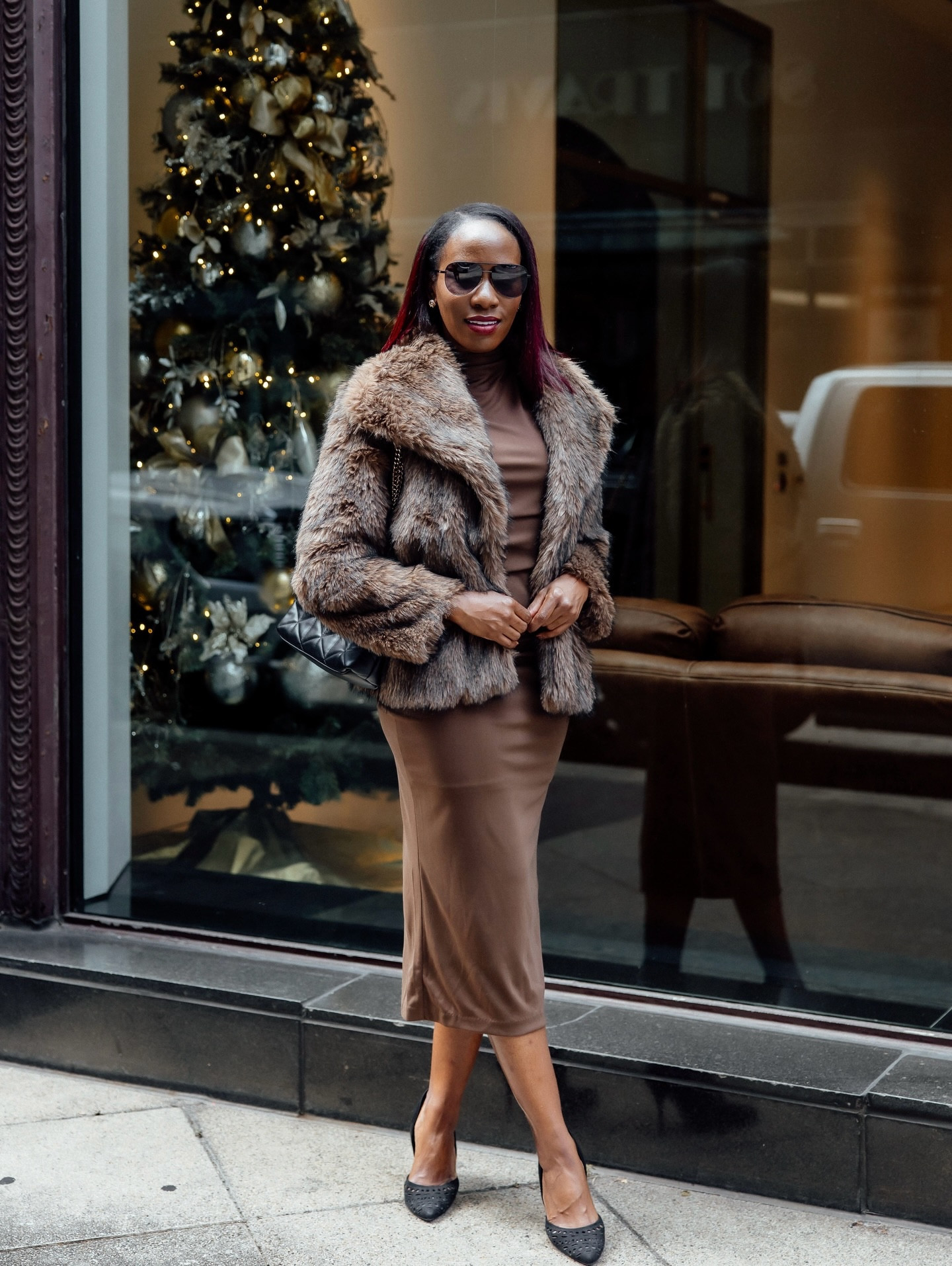 This coat is timeless, and it instantly adds a luxe feel to any look. This dress is on sale and fits true to size.

#LTKSeasonal #LTKootd #LTKSaleAlert