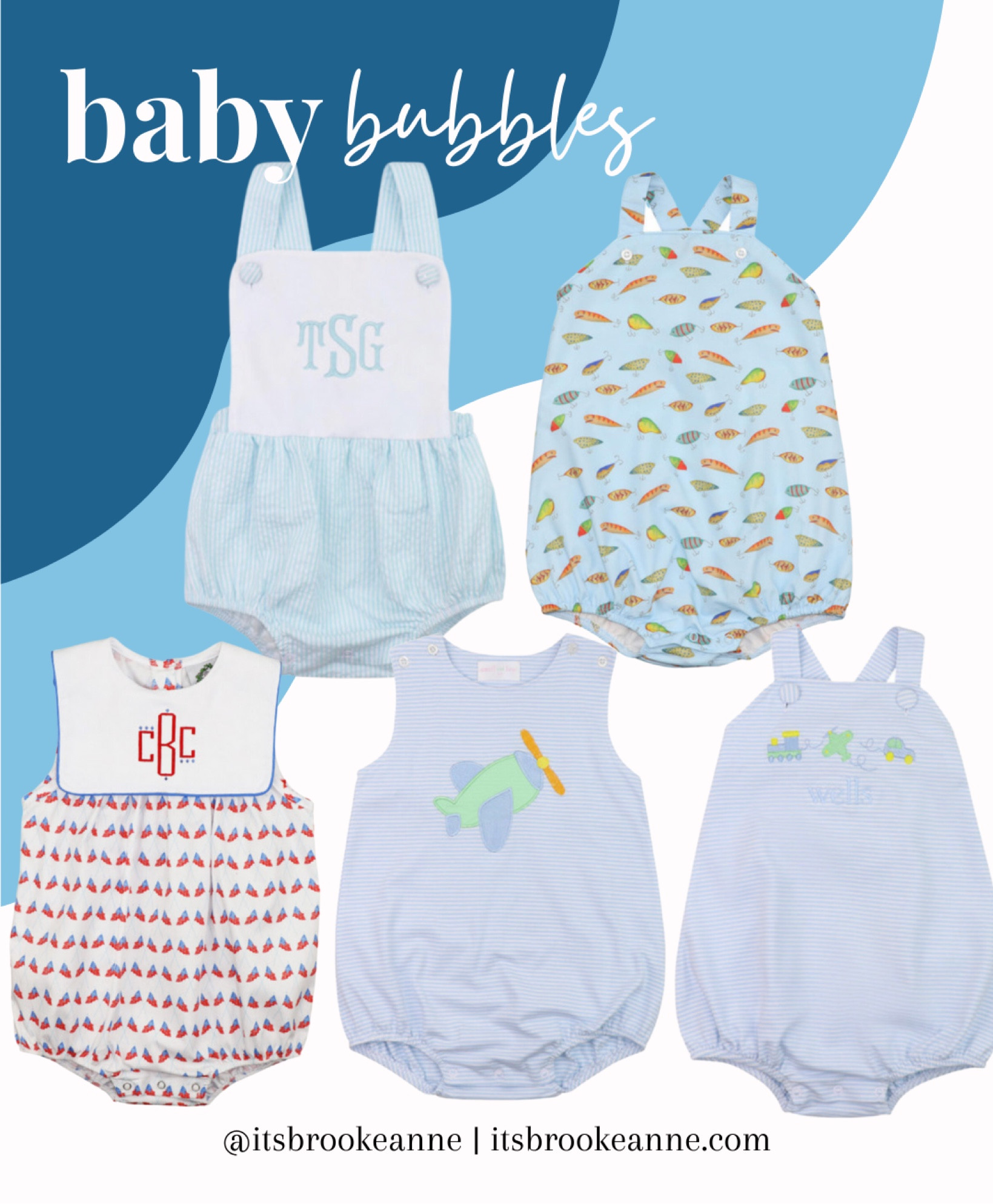 Baby boy / baby outfit / baby boy outfit / baby bubble / summer bubble / summer outfit / summer baby / Fourth of July outfit 

#LTKGiftGuide #LTKbaby #LTKunder50