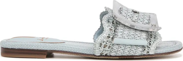 Sam Edelman Bambi Raffia Buckle Slide Sandal (Women) | Nordstrom | Nordstrom