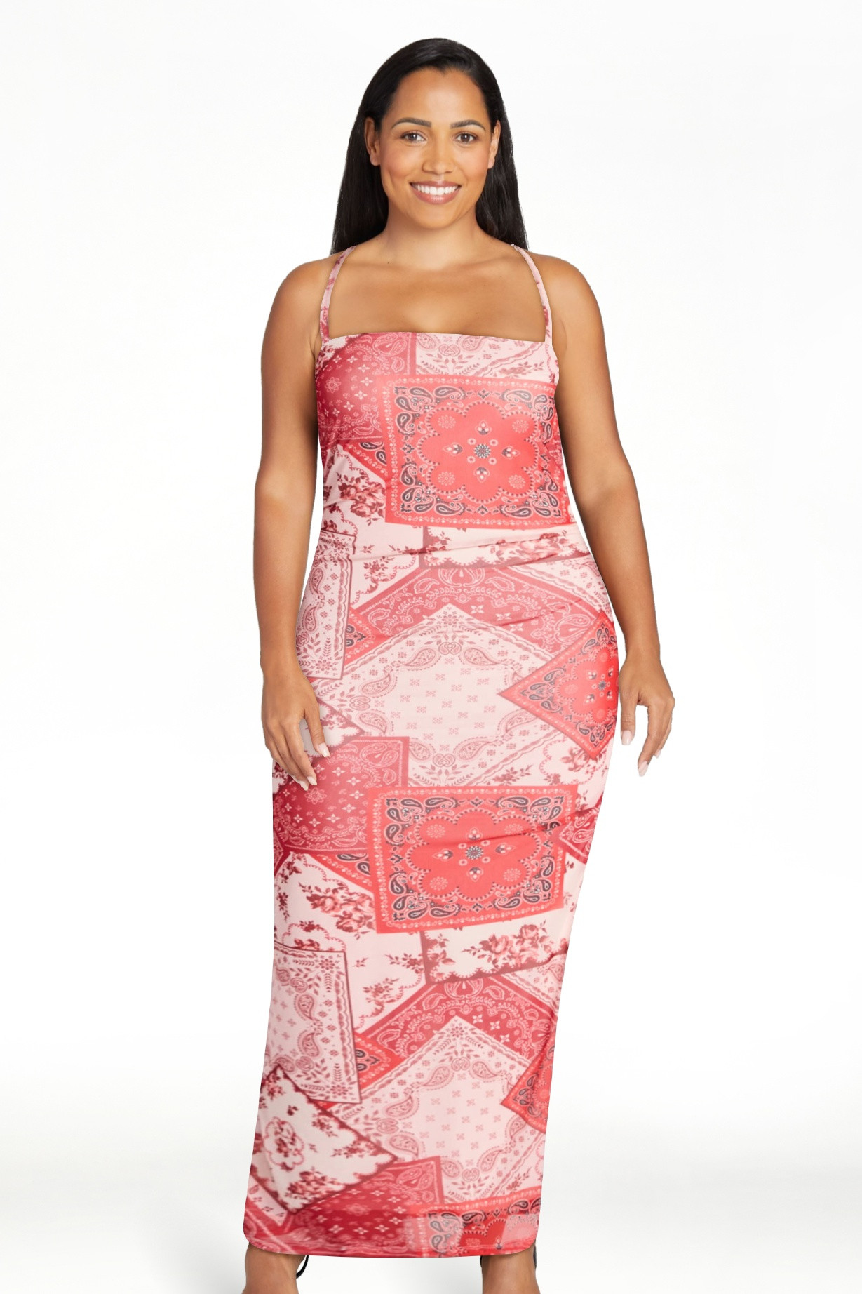 No Boundaries Maxi Slit Dress, Women's XXS-XXL | Walmart (US)