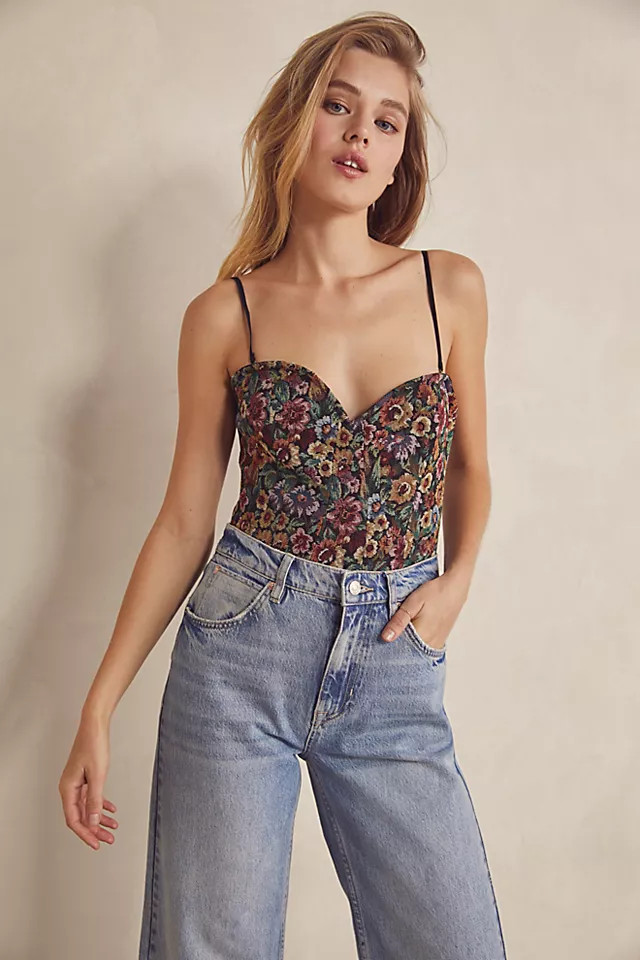 Wildflower Corset Bodysuit | Free People (Global - UK&FR Excluded)