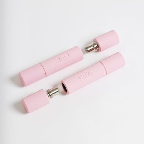 Stakt - Hand Weights, Adjustable Dumbbells, Compact Workout Equipment, Ideal for At Home & On-the-Go Use (2-4-6-Pounds, Rosewater) | Amazon (US)