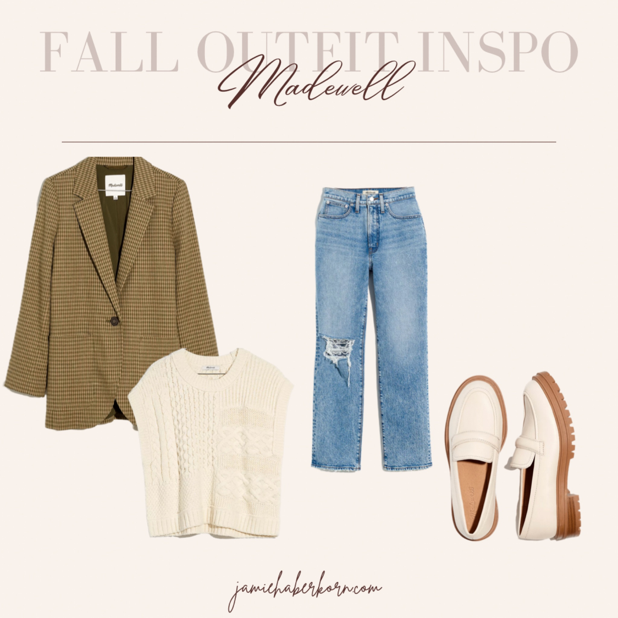 Madewell fall outfit inspo- loving Madewell jeans & their fall styles lately


#madewell #fallstyle #loafertrend #falltrends #denim #loafer #sweatervest #falloutfitinspo

#LTKSeasonal #LTKstyletip #LTKshoecrush