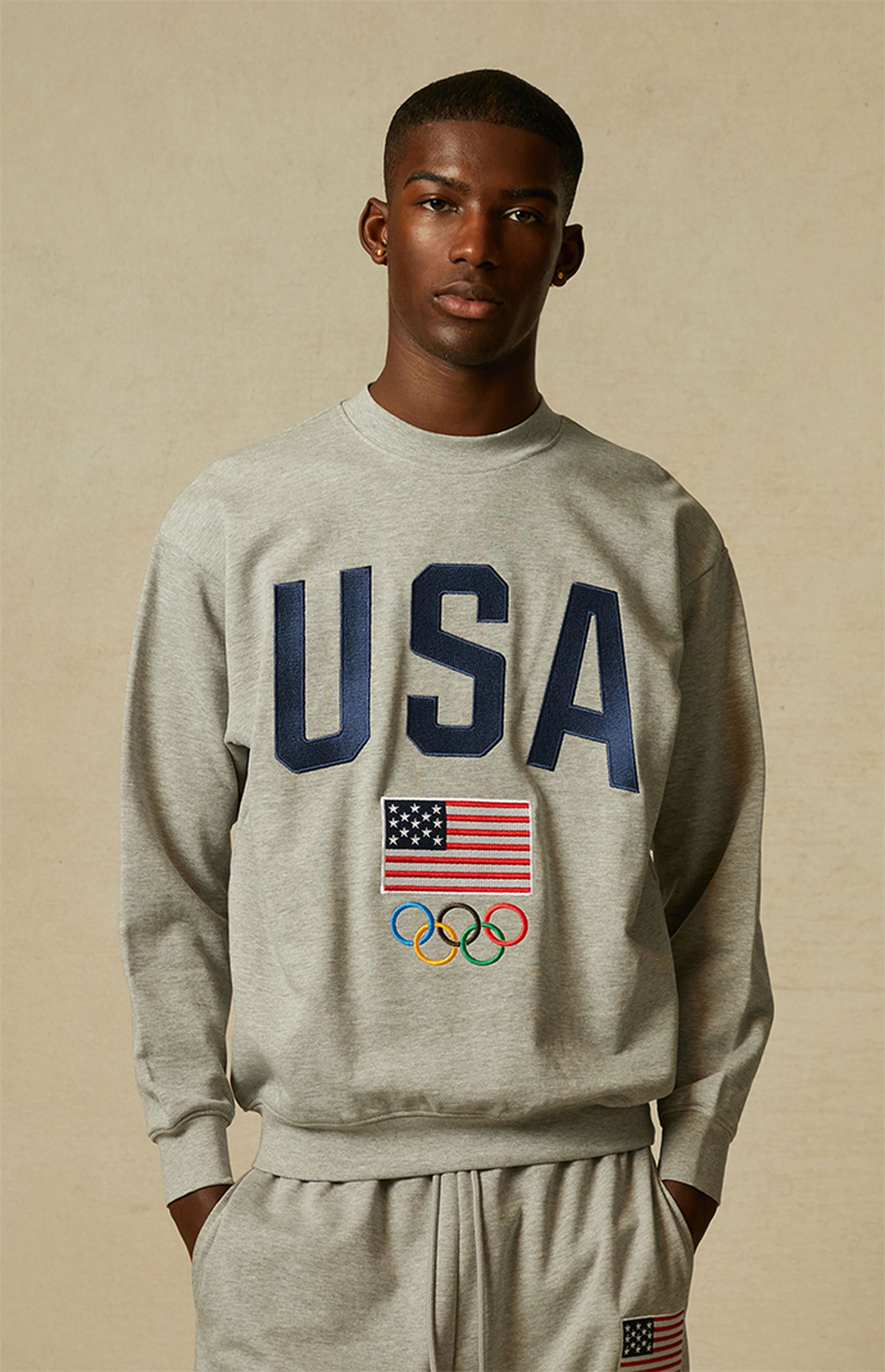 Olympics Team USA Crew Neck Sweatshirt | PacSun