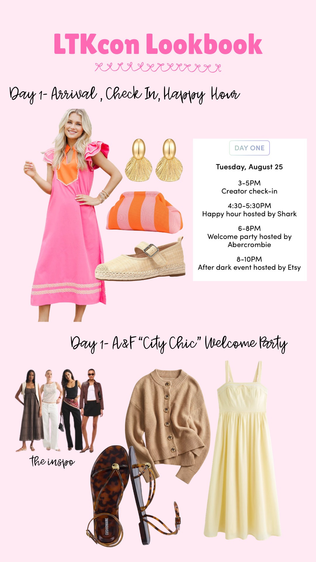 What I’m packing for LTKcon!

#LTKTravel #LTKootd #LTKCon