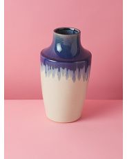 11in Ceramic Drip Vase | HomeGoods