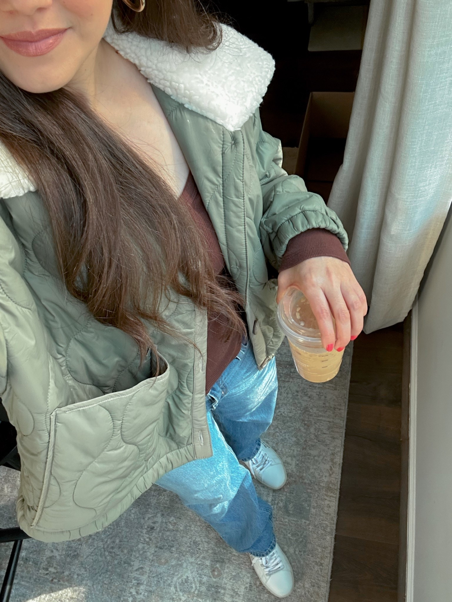 Winter jacket
Sherpa collar
Momstyle


#LTKmomlife #LTKgrwm