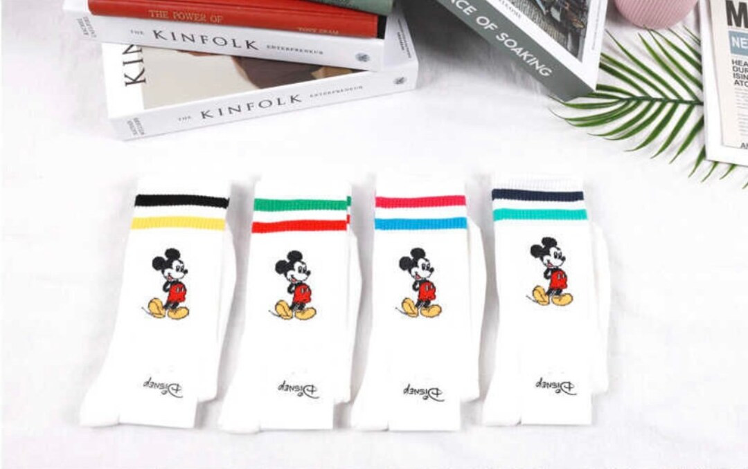 Mickey Mouse Character Socks Women Socks Unisex Socks - Etsy Canada | Etsy (CAD)