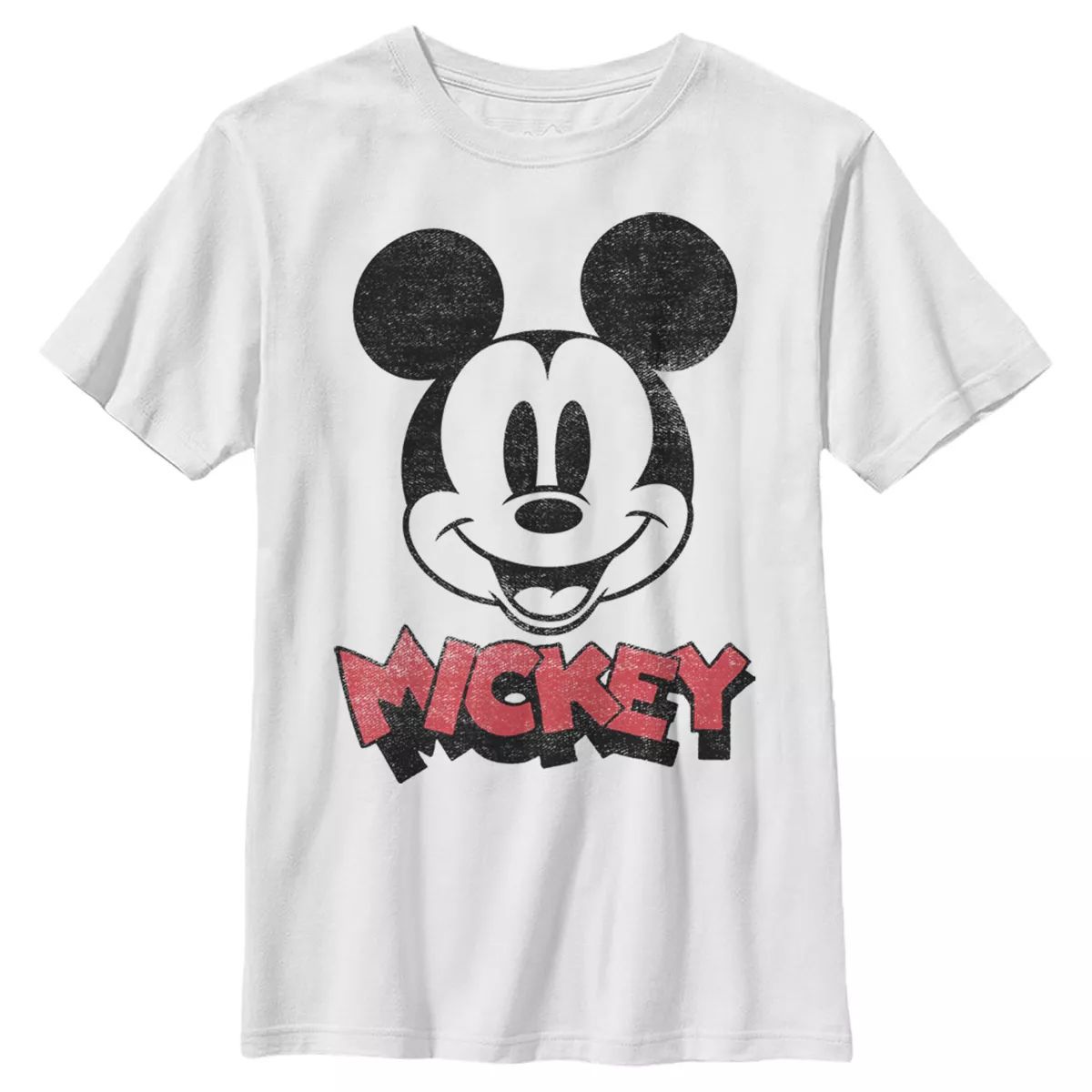 Boy's Disney Mickey Mouse Retro Headshot T-Shirt | Target