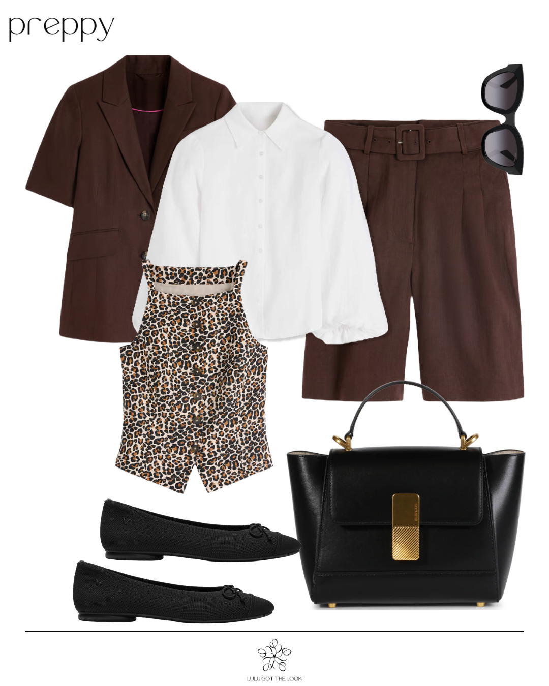 Brown and leopard: preppy 

 #LTKootd #LTKSeasonal #LTKU