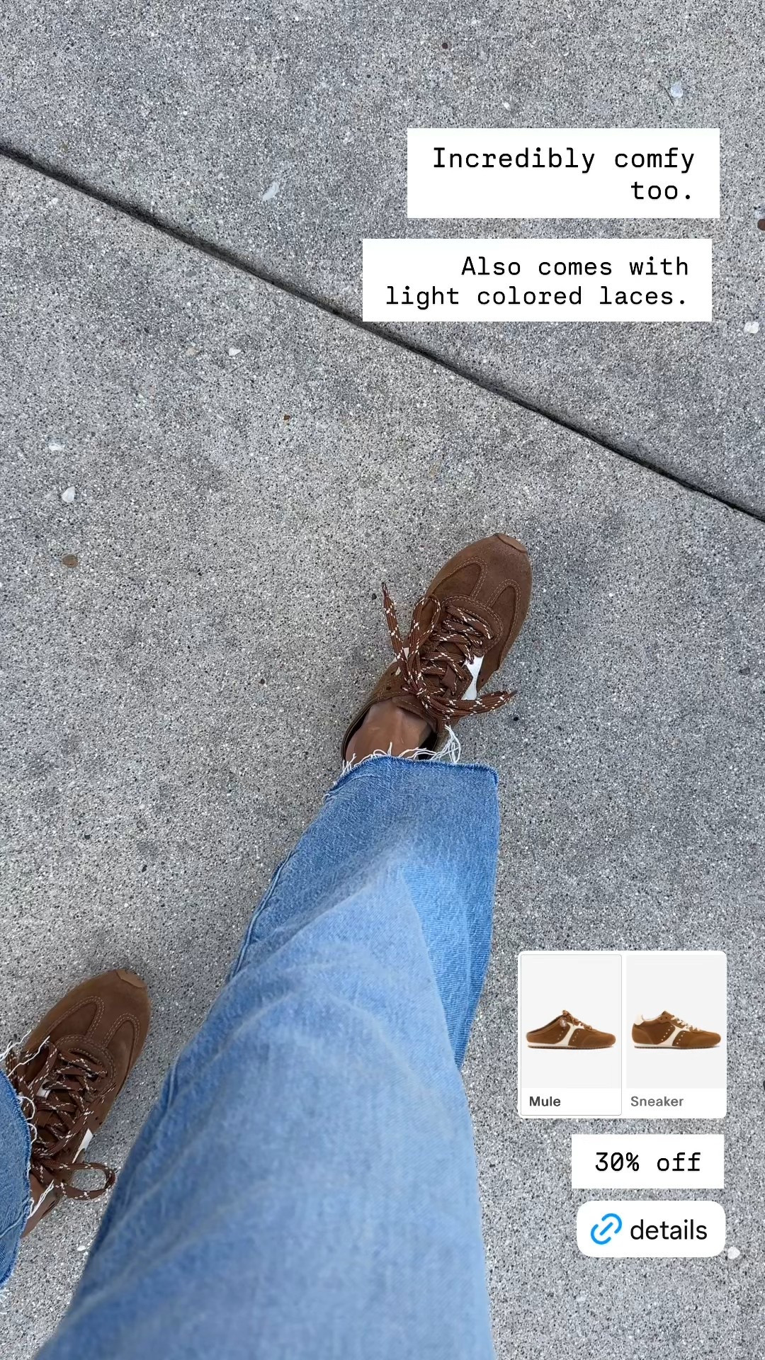 Fall shoes. Fall sneakers. Suede sneakers. Fall outfit   
I have been getting asked about these sneakers pretty much everywhere I go. 
I absolutely love the look, comfort, and quality. The sneaker mule style is unique. 
They also come in a full sneaker option, in multiple colors. 
True to size  

#LTKOver40 #LTKStyleTip #LTKShoeCrush