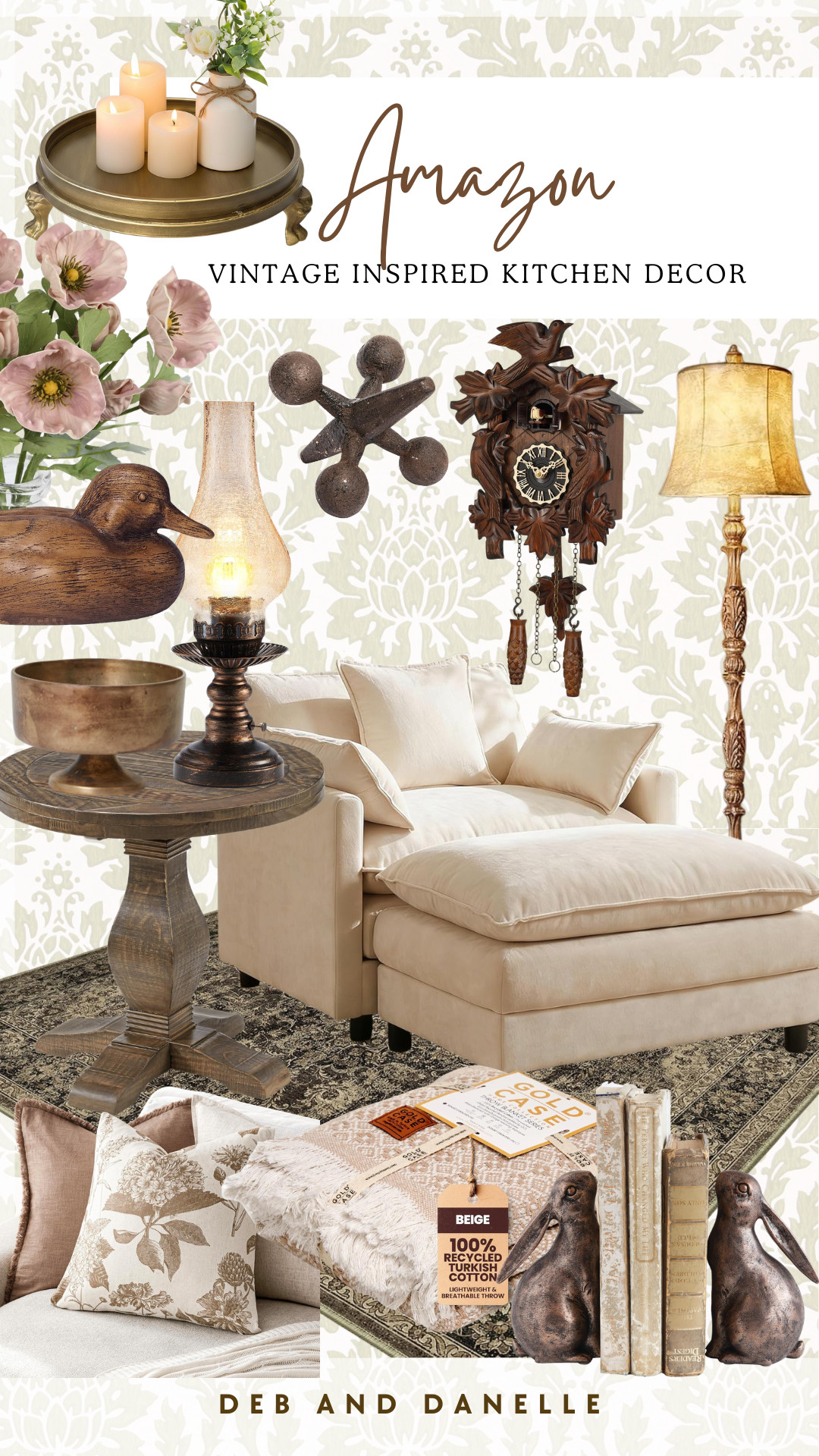Add these warm and cozy finds from Amazon to add a vintage vibe to your living space.  

 #LTKSeasonal #LTKHome