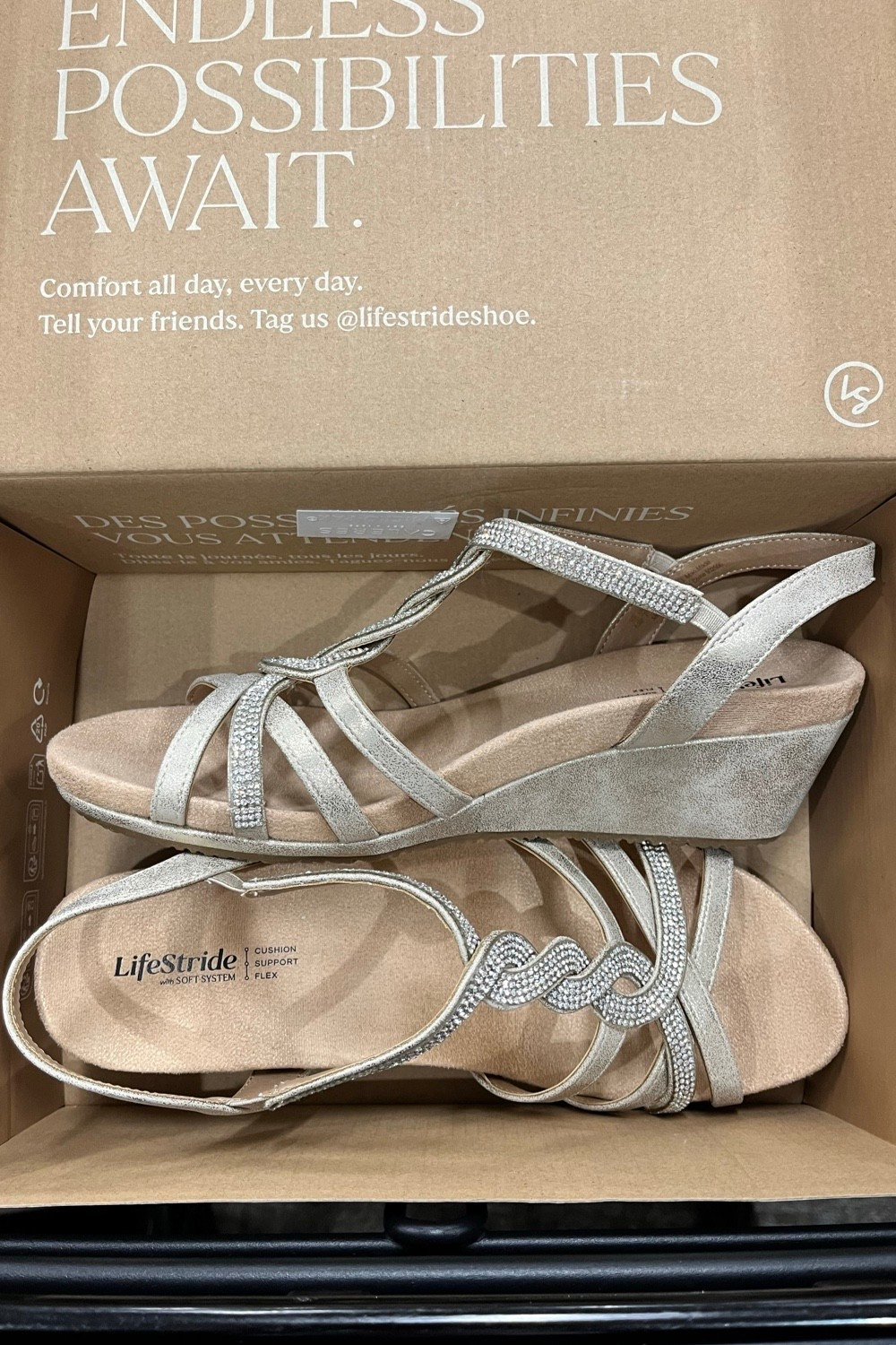 Wedges heel sandals work well for outdoor weddings on grass and other uneven surfaces. These silver LifeStride sandals are on sale today at Kohl’s. 

Rustic weddings, garden party, mountain weddings, destination weddings.

#LTKSaleAlert #LTKWedding #LTKSeasonal