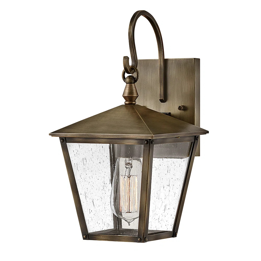 Huntersfield 1 - Bulb 13.75" H Outdoor Wall Lantern | Wayfair North America