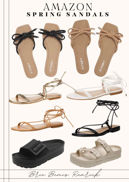 Amazon Spring Summer Sandals 

#LTKSeasonal #LTKshoecrush #LTKfindsunder50