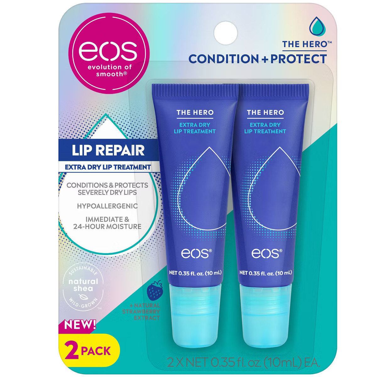 eos Extra Dry Lip Repair Tube - 0.7 fl oz | Target