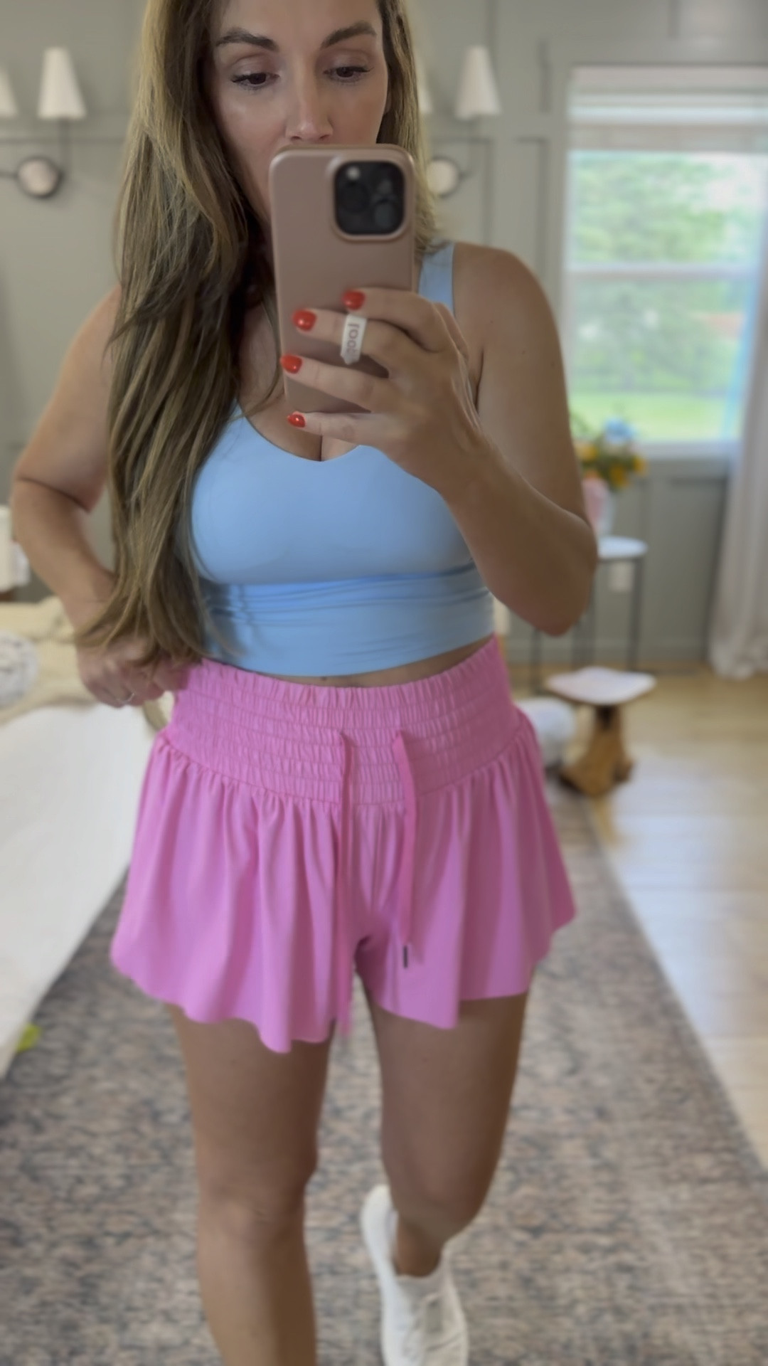 #amazon #postpartum 
Wearing mediums in both! 

#LTKFindsUnder50 #LTKFitness #LTKStyleTip