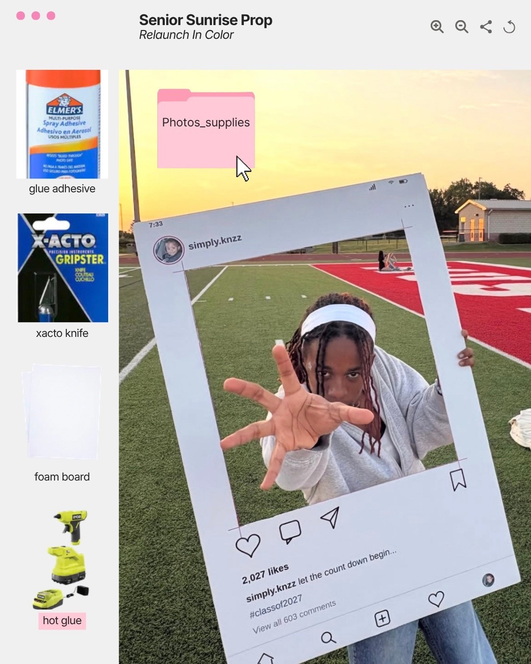 One hour and this Instagram post pro for Senior Sunrise was done… and a hit! #ditry #senioryear #diyproject

#LTKmomlife #LTKdayinmylife