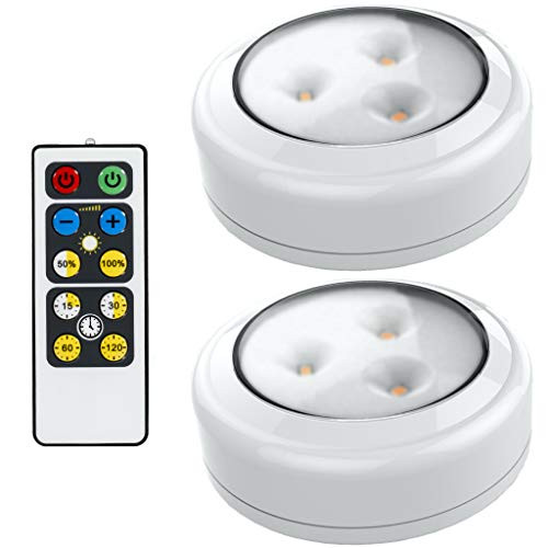 Brilliant Evolution LED Lights 2 Pack with Remote | Wireless LED Under Cabinet Lighting | Under Coun | Amazon (US)