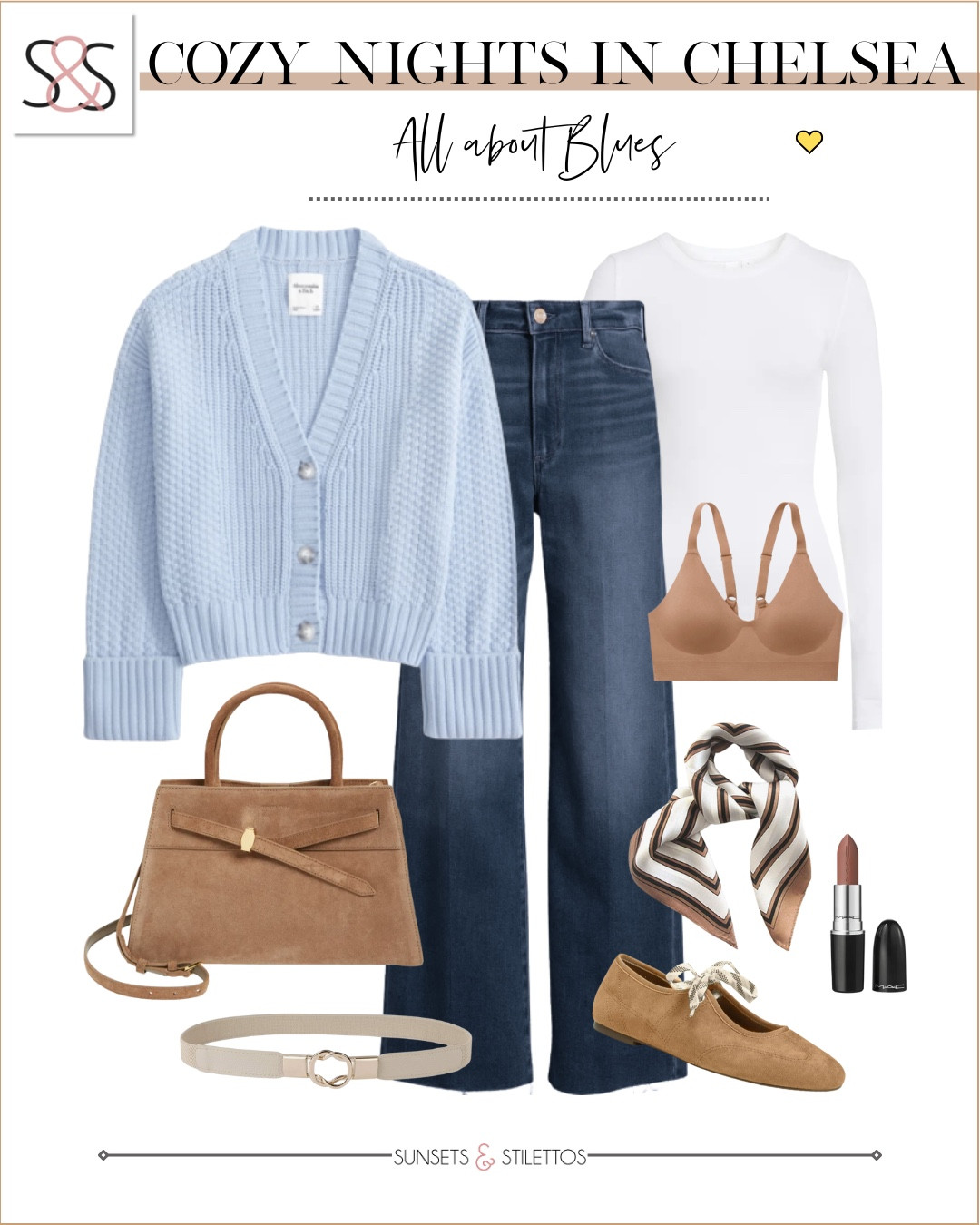 This blue cardigan is one of those pieces I reach for constantly. Easy, polished, and works dressed up or casual without trying too hard.

spring outfit ideas, spring capsule wardrobe, light blue cardigan outfit, transitional spring layers, straight leg jeans outfit, everyday spring outfits, neutral accessories, classic wardrobe staples, spring casual outfits, chic spring style, women over 40 spring fashion#LTKgrwm

#LTKOver40 #LTKSeasonal