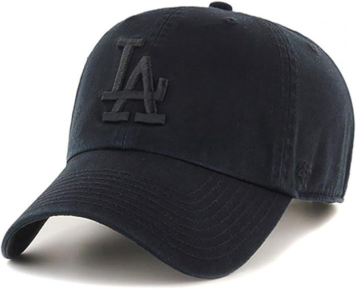 '47 Brand MLB LA Dodgers Clean Up Cap - Black | Amazon (US)