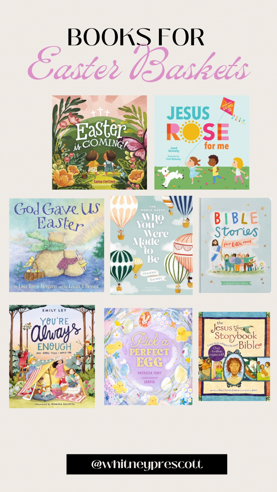 Easter is only 1 month away! 🤯 These are some of our favorite Easter/Springtime books. Order now to enjoy this month or order early for your kid’s Easter baskets before they’re sold out! 🌷🧺🐰🐣 

Easter Basket, Easter Books, Easter Gifts, Springtime Books 

#LTKkids #LTKSeasonal #LTKbaby