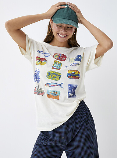 Sardines loose T-shirt | Simons