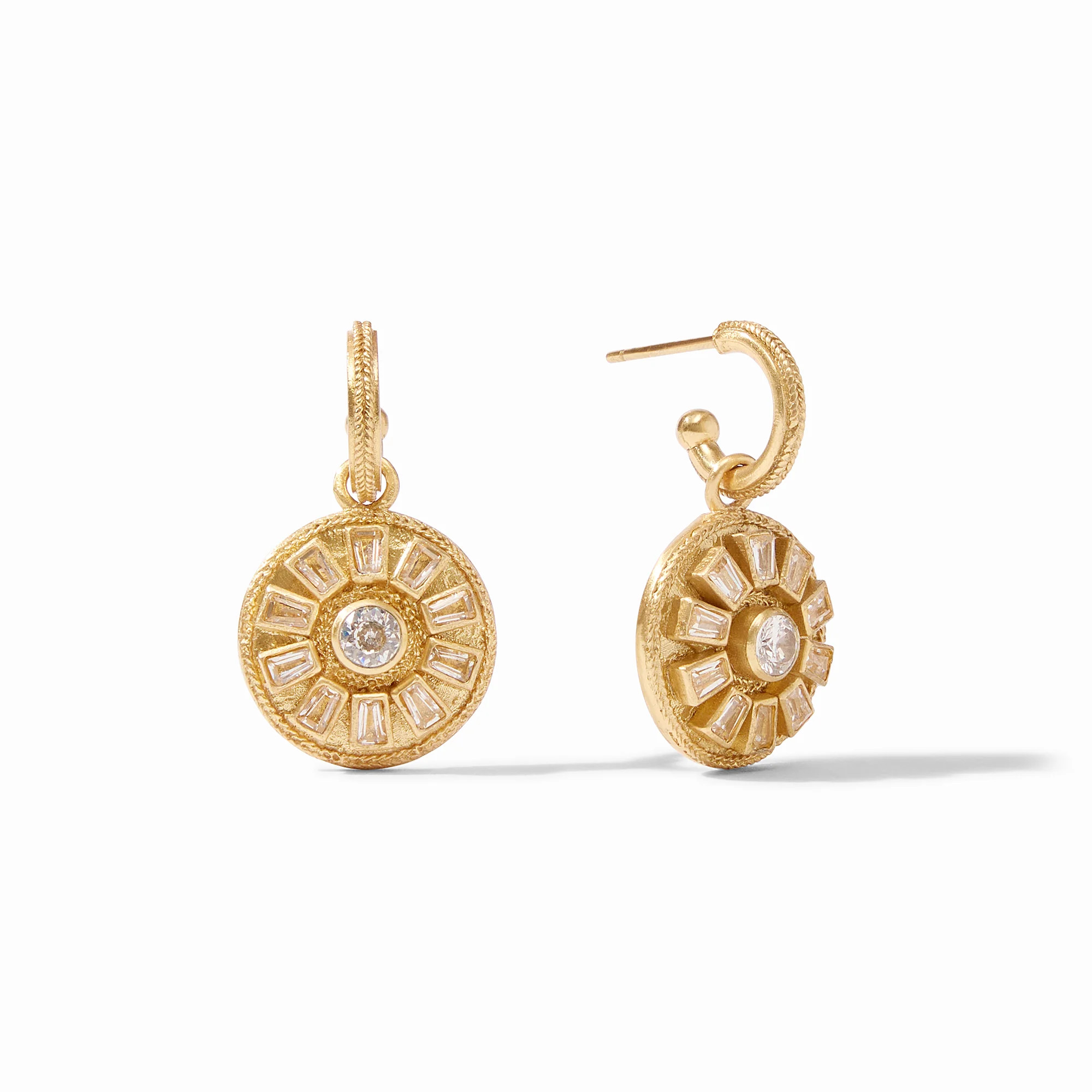 Aurora Hoop & Charm Earring | Julie Vos | Julie Vos
