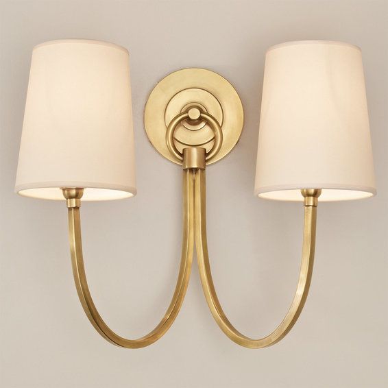 Double Swag Sconce - 2 light | Shades of Light