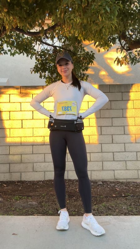 What I wore for my half marathon, running outfit, lululemon Long sleeve and leggings 

#LTKVideo #LTKfitness #LTKfindsunder100