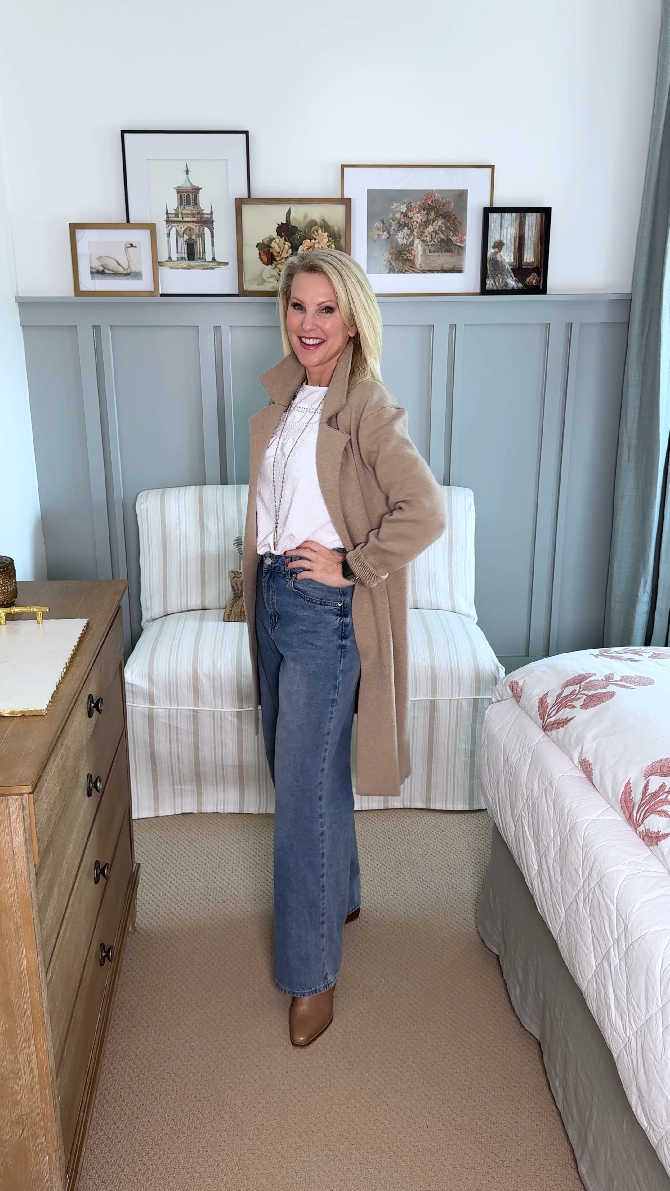 Look cute even when you work from home. Easy outfit capsule from Amazon casual to going out. Easy Fall outfit ideas. 

sweater blazer, long blazer, topper coat 

#LTKOver40 #LTKFindsUnder50 #LTKVideo