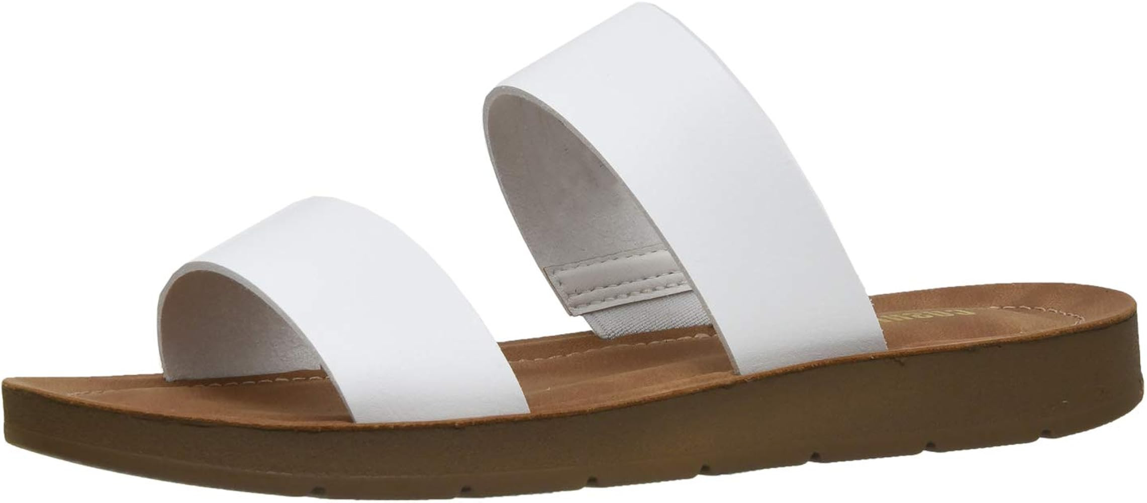 Women's Cushionaire Imelda 2 band slide sandal +Memory Foam | Amazon (US)