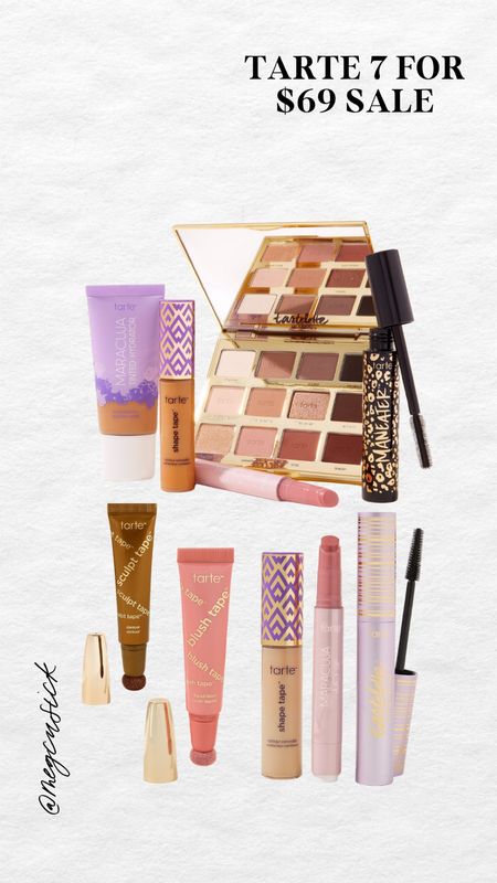 Build your custom kit 7 products for $69! Full-size items $ FREE shipping! 
Tarte has some of my absolute favorite go to makeup products! 

#LTKBeauty #LTKItBag #LTKFindsUnder100