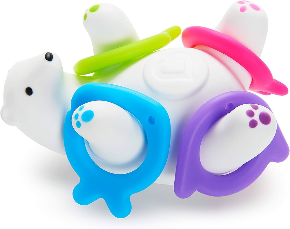 Munchkin Arctic Polar Bear Interactive Toddler Bath Toy | Amazon (US)