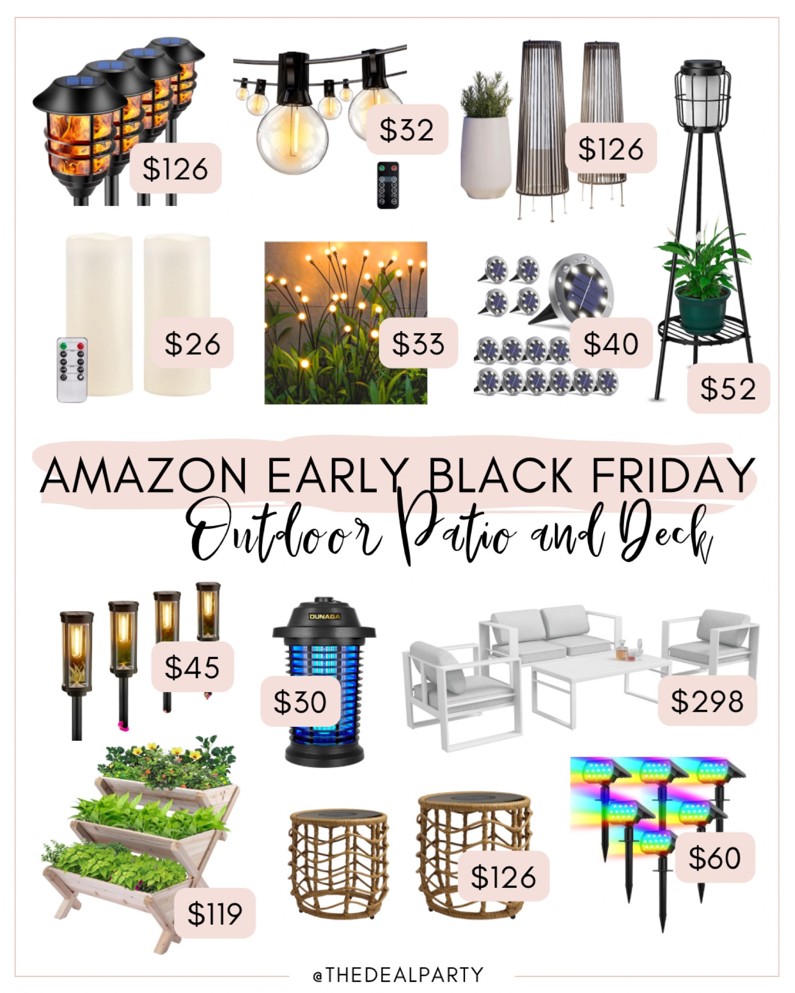 Amazon Black Friday | Amazon Early Black Friday | Amazon Patio | Amazon Deck | Amazon Backyard | Solar Lights | Plant Boxes

#LTKCyberWeek #LTKsalealert #LTKhome