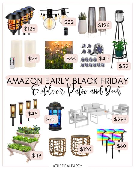 Amazon Black Friday | Amazon Early Black Friday | Amazon Patio | Amazon Deck | Amazon Backyard | Solar Lights | Plant Boxes

#LTKCyberWeek #LTKsalealert #LTKhome