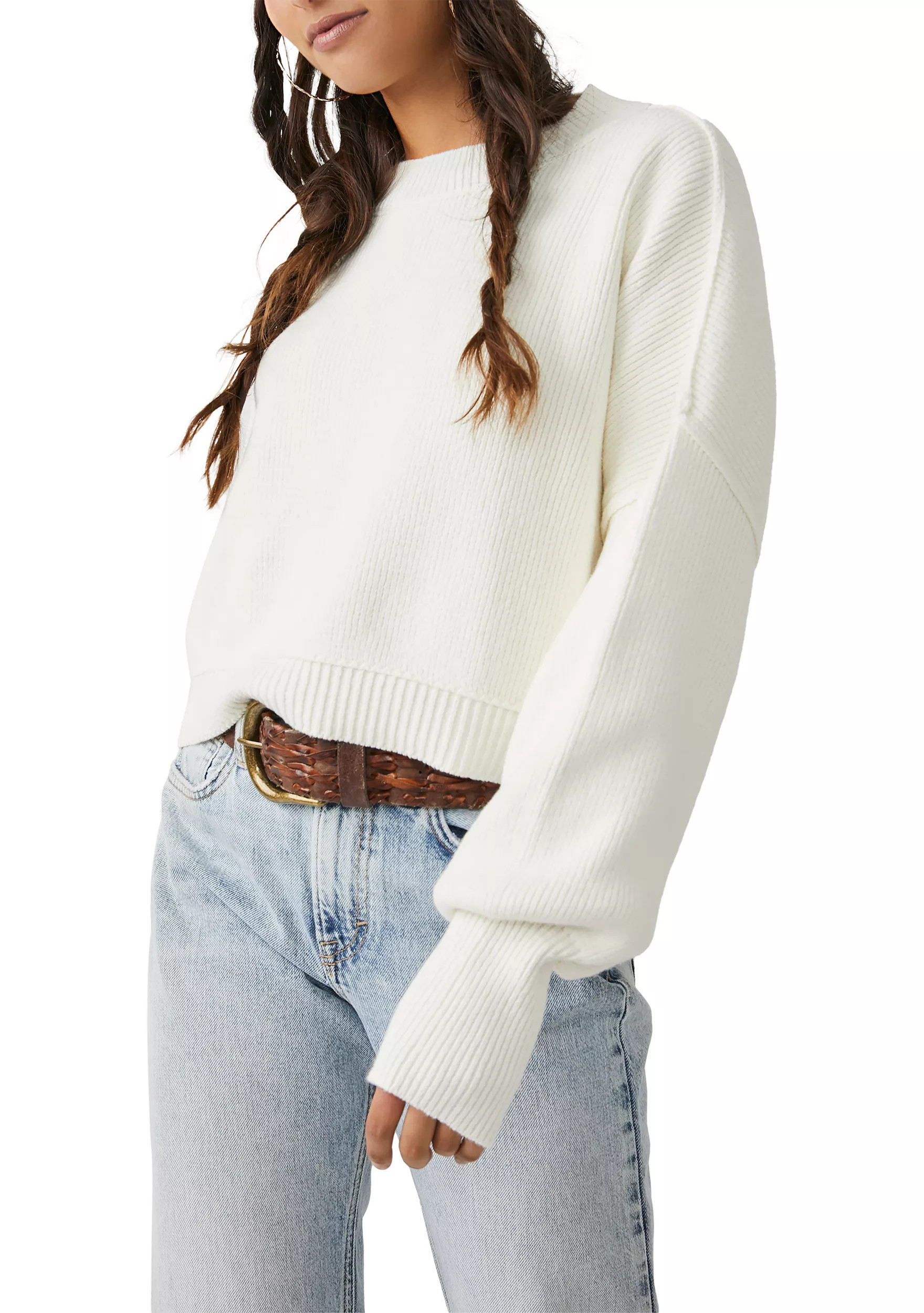 Easy Street Crop Pullover | Belk