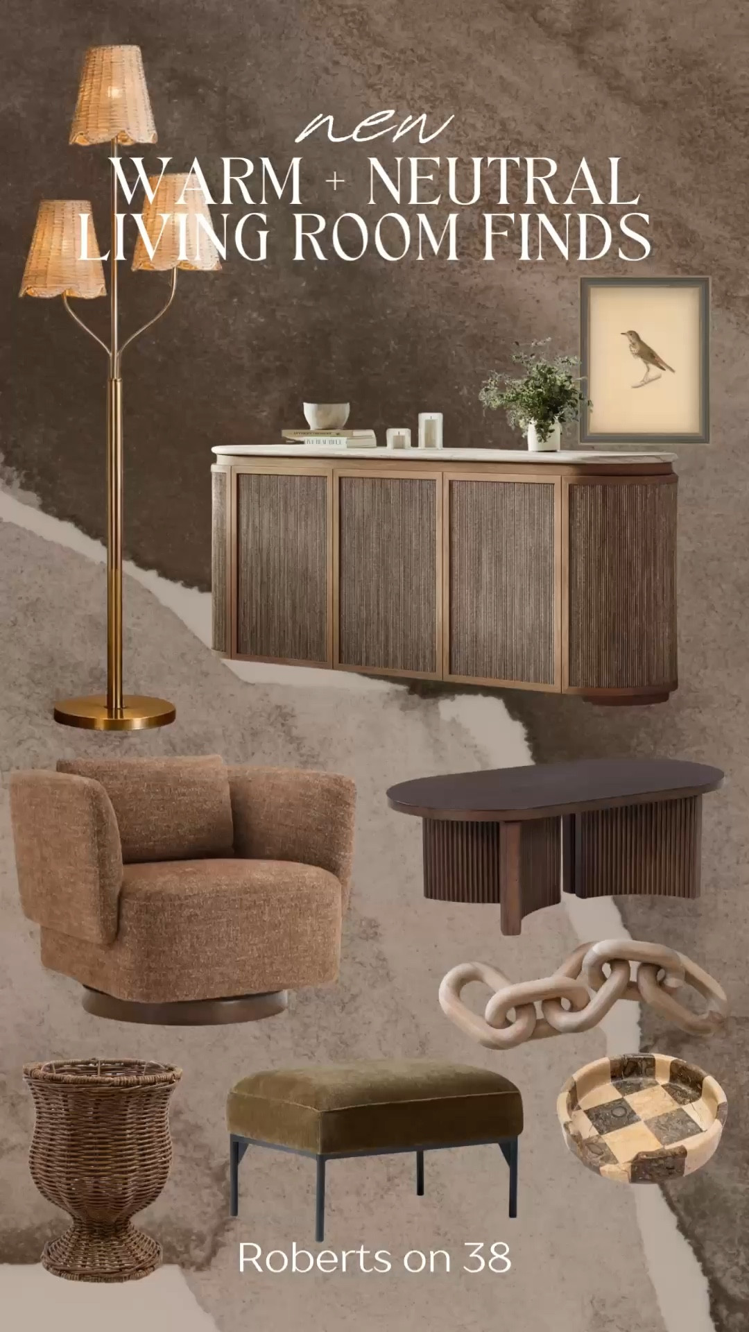 Warm neutrals, rich textures, and pieces that instantly elevate your space 🤎 This living room edit blends organic modern design with earthy tones, sculptural accents, and timeless furniture that feels both cozy and refined. From statement lighting to textured seating and wood finishes, these are the kind of home finds that make a space feel layered, lived-in, and effortlessly styled.

Perfect for anyone building a warm neutral living room, refreshing your space with earthy decor, or leaning into that organic modern home vibe without overcomplicating it.

#warmneutraldecor #livingroomfinds #organicmodernhome

#LTKHome #LTKSaleAlert #LTKSeasonal