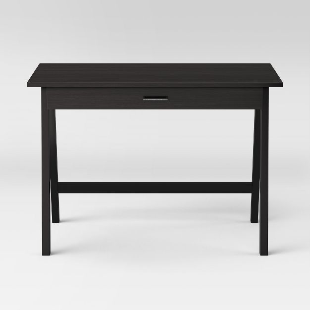 Paulo Wood Writing Desk with Drawer Black - Project 62&#8482; | Target