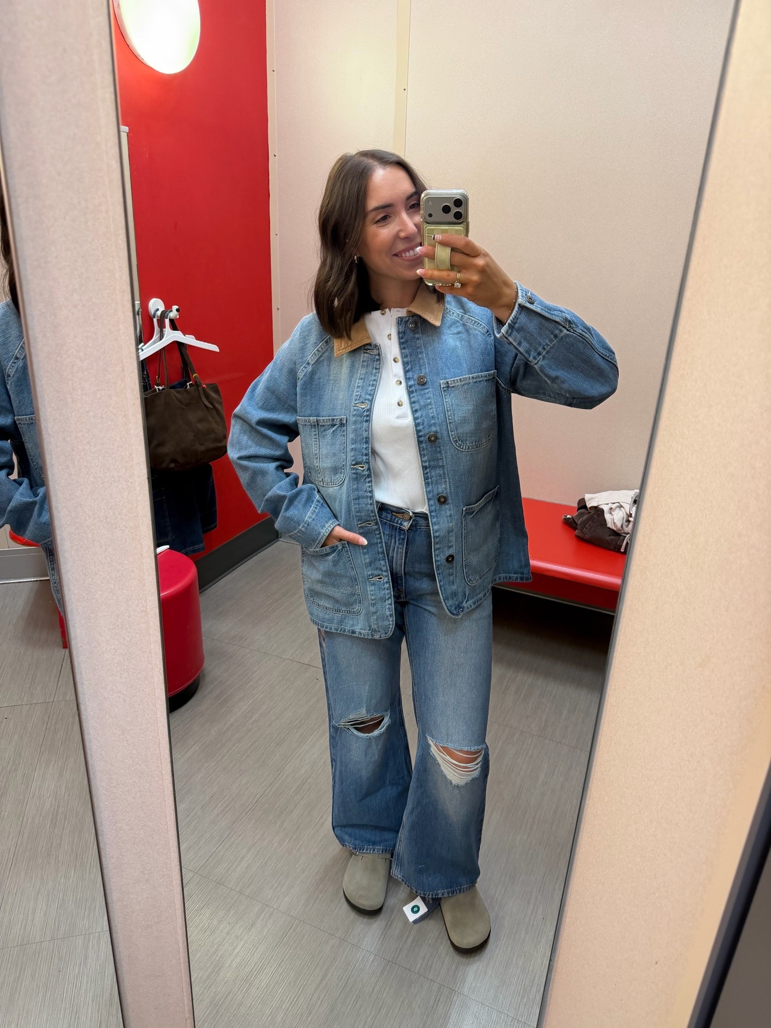 @Target new arrivals, Fall fashion finds, try-on haul 🙌🏻🤎🍂

Striped sweaters, the BEST mom/approved @levi  jeans!! They are insanely flattering!! 🤩

Size  8, 150lbs, 5’8” - Wearing a M (TTS) in everything!

#LTKootd #LTKTall #LTKSaleAlert