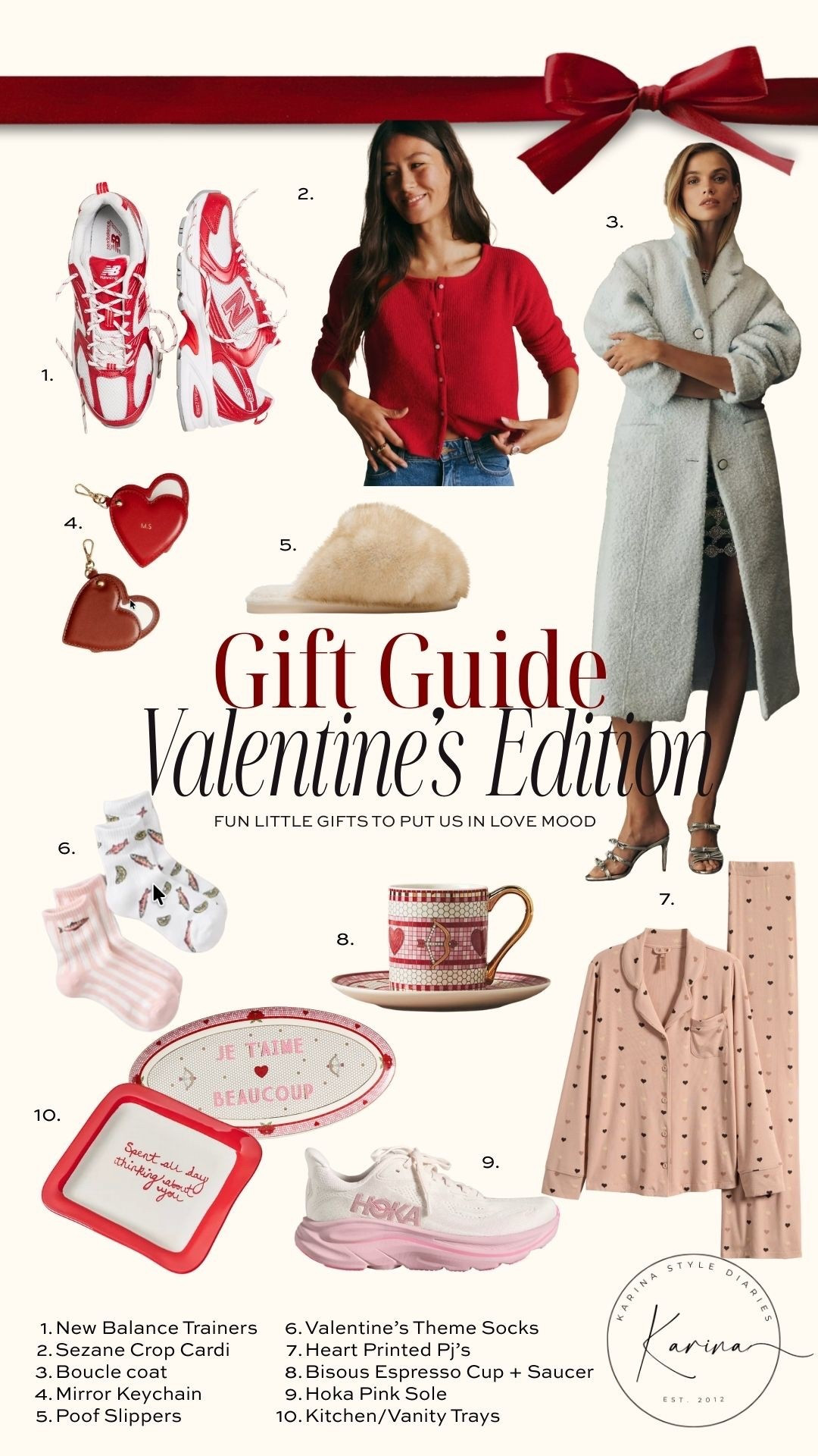Valentine’s Day gift guide - just a few fun things to put is in love mood! ❤️

#LTKSeasonal #LTKValentine