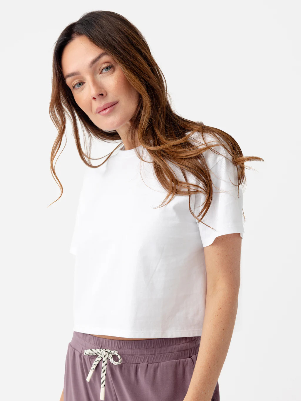 Women's All Day Cropped Tee | Cozy Earth