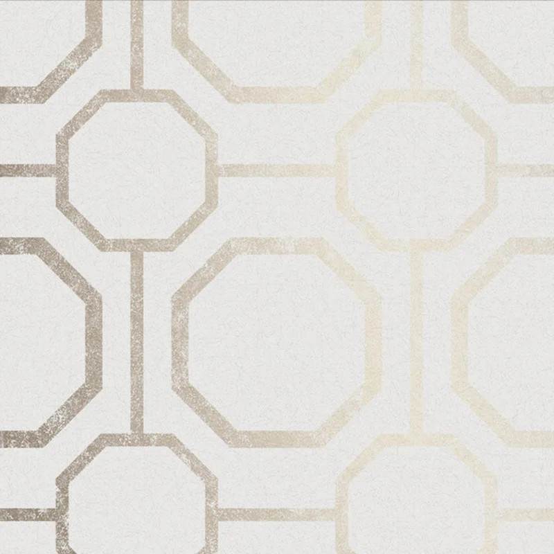 Sashiko Geometric Wallpaper Roll | Wayfair North America