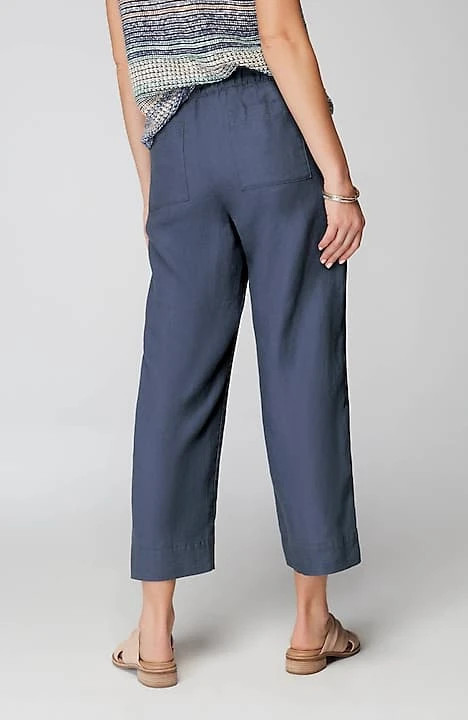 Pure Jill Linen Trapunto-Stitched Pants | J. Jill
