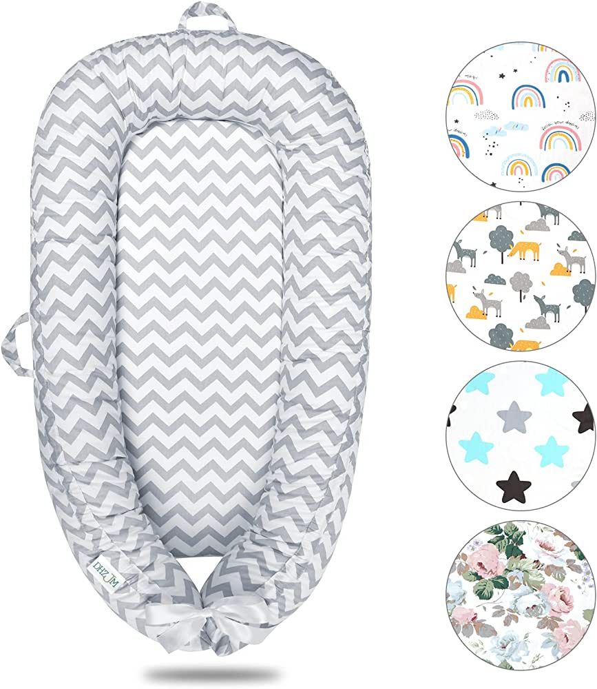 DHZJM Baby Lounger Cover,Newborn Lounger Cover for Boys, Baby Nest Cover,Snugly Fit Infant Lounge... | Amazon (US)