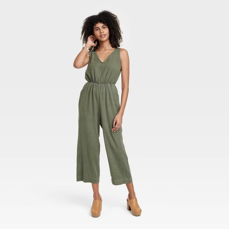 Women's Sleeveless Jumpsuit - Universal Thread™ | Target