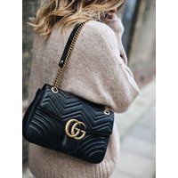 Authentic Gucci marmont Vintage Valvet Ladies Shoulder Bag | Etsy (US)