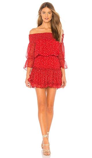 MISA Los Angeles X REVOLVE Darla Dress in Red Floral | Revolve Clothing (Global)